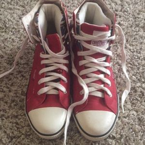 Men’s / women’s cross cross high top shoes